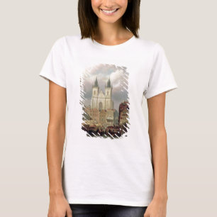 T-shirt Old Market Place at Prague, 1881