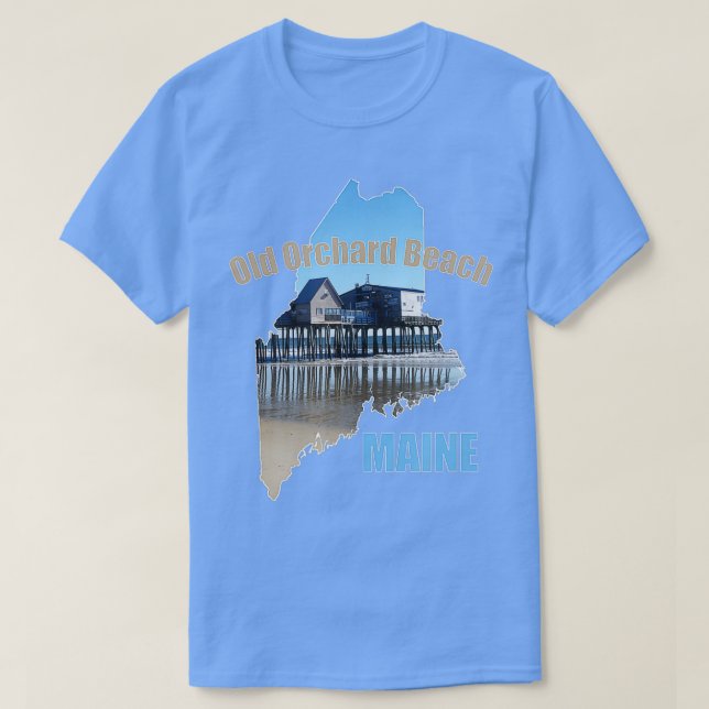 T-shirt Old Orchard Beach (Design devant)