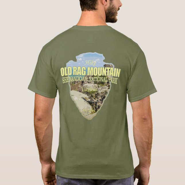T-shirt Old Rag Mtn (flèche) (Dos)