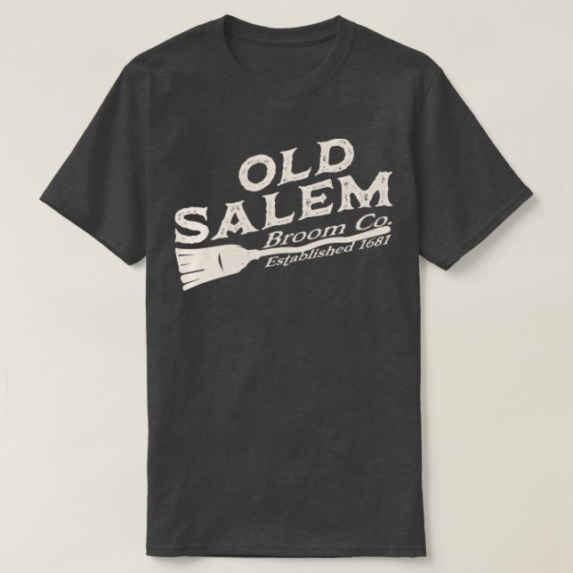 T-shirt Old Salem Broom Co (Design devant)