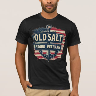 T-shirt Old Salt, Proud Veteran