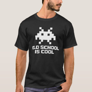 T-shirt Old School est Cool Cool Retro Vintage Video Game