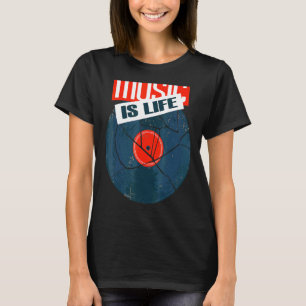 T-shirt Old School Musicdj Boom Box Style Vintage