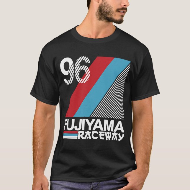 T-shirt Old School Retro Vintage Racing Legendway (Devant)