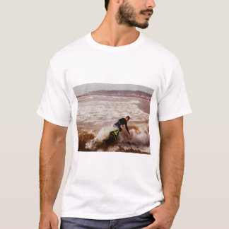 T-shirt Old School Surf Photo Print From 1983