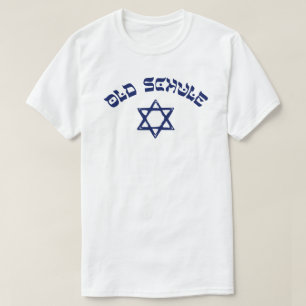 T-shirt Old Schule Etoile juive Jujudaïsme Old School Yidd