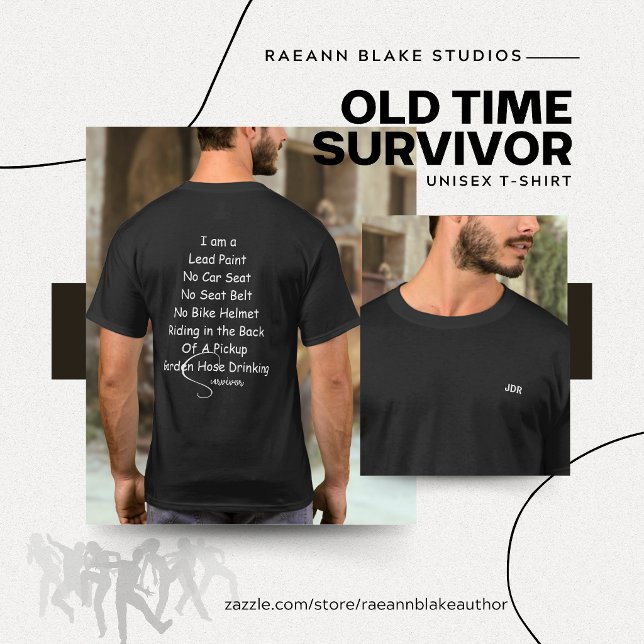 T-Shirt Old Time Survivor (Créateur téléchargé)