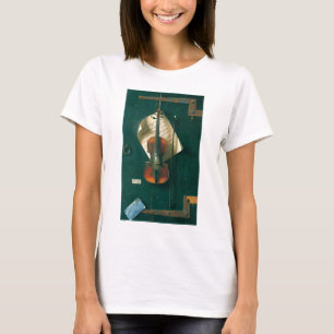 T-shirt Old Violon Still Life par William Michael Harnett