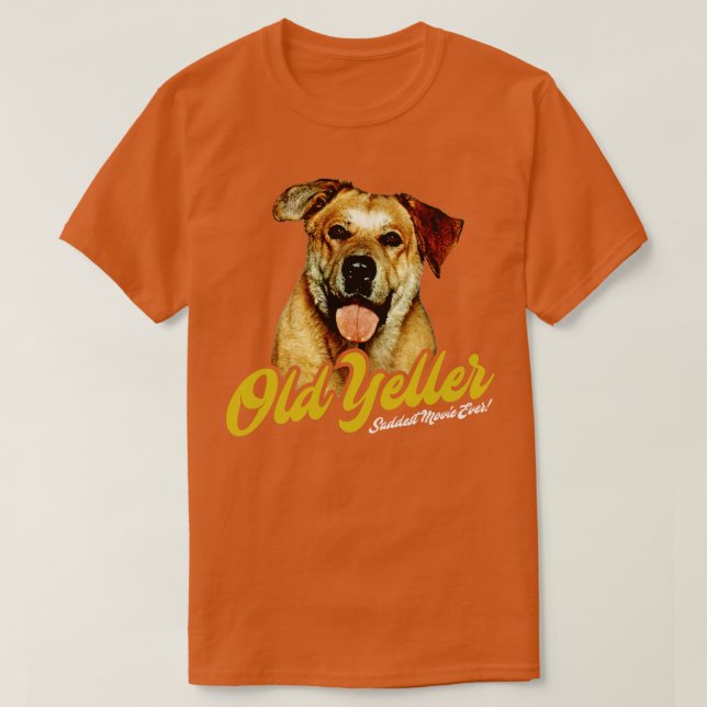 T-shirt Old Yeller (Design devant)