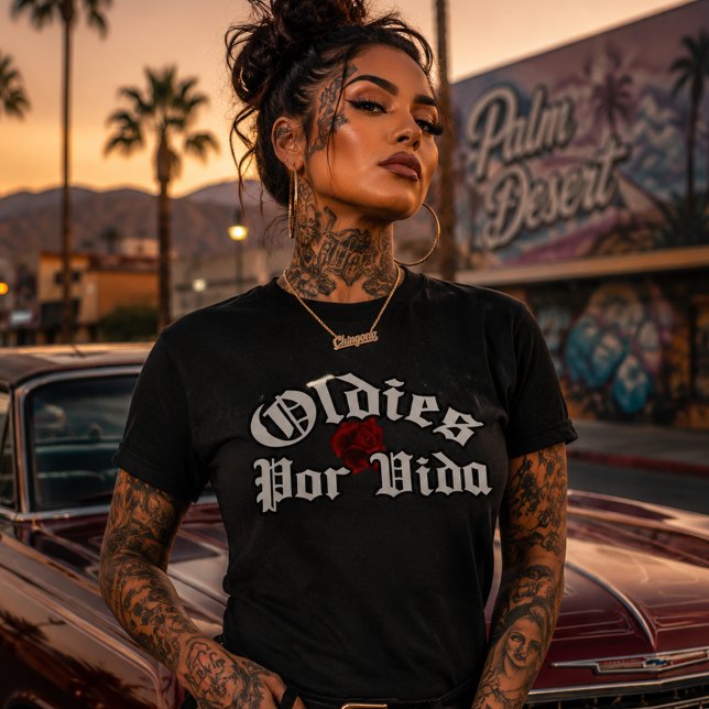 T-shirt Oldies por vida (Oldies por vida T-shirt)
