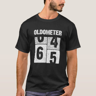 T-shirt Oldometer 70 70e Anniversaire Cadeau Né En 1954