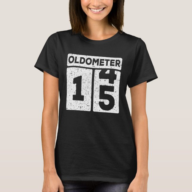 T-shirt Oldomètre 14 15 15e anniversaire (Devant)