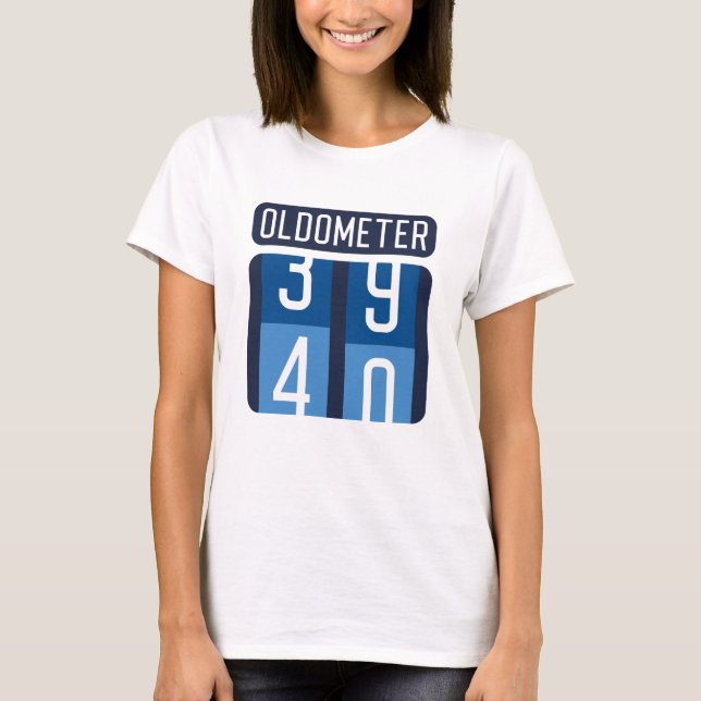 T-shirt Oldomètre 40 (Devant)