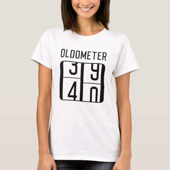 T-shirt Oldomètre 40 (Devant)