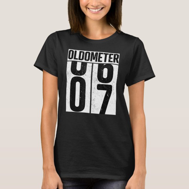 T-shirt Oldomètre 7 7e anniversaire Oldomètre (Devant)