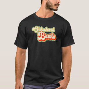 T-shirt Oldschool bat Dj et musique