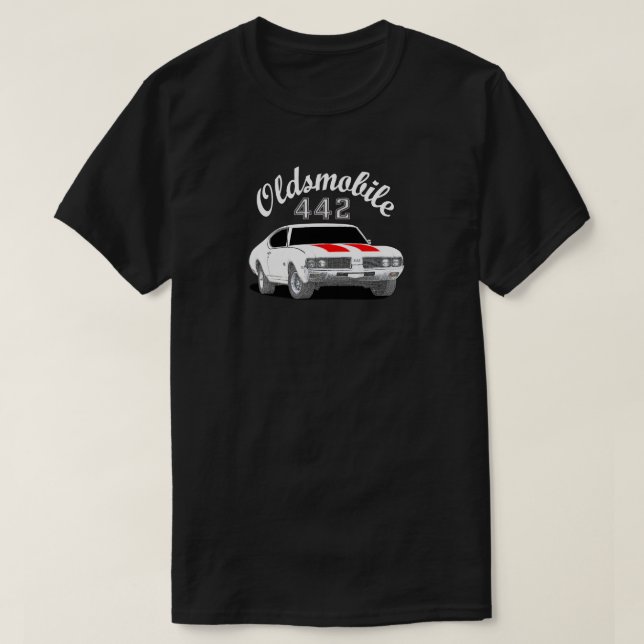 T-SHIRT OLDSMOBILE 442 (Design devant)