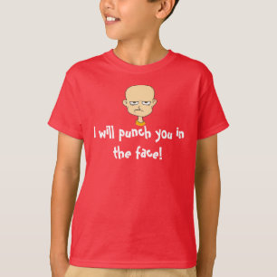 T-Shirt Ole Crazy - "Je vous punis au visage"