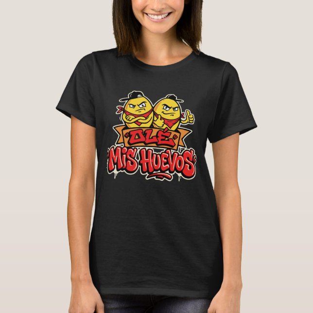 T-shirt Ole mes oeufs 2 (Devant)