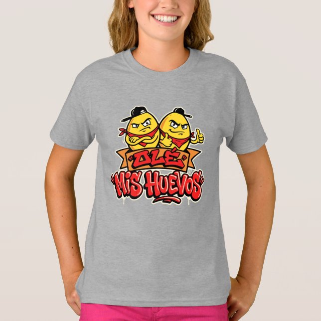 T-shirt Ole mis huevos 2 (Devant)
