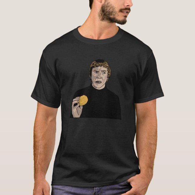 T-shirt Ole Munch mangeant un biscuit Fargo Saison (Devant)