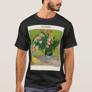 T-shirt Oleanders Par Vincent Van Gogh roses roses roses e
