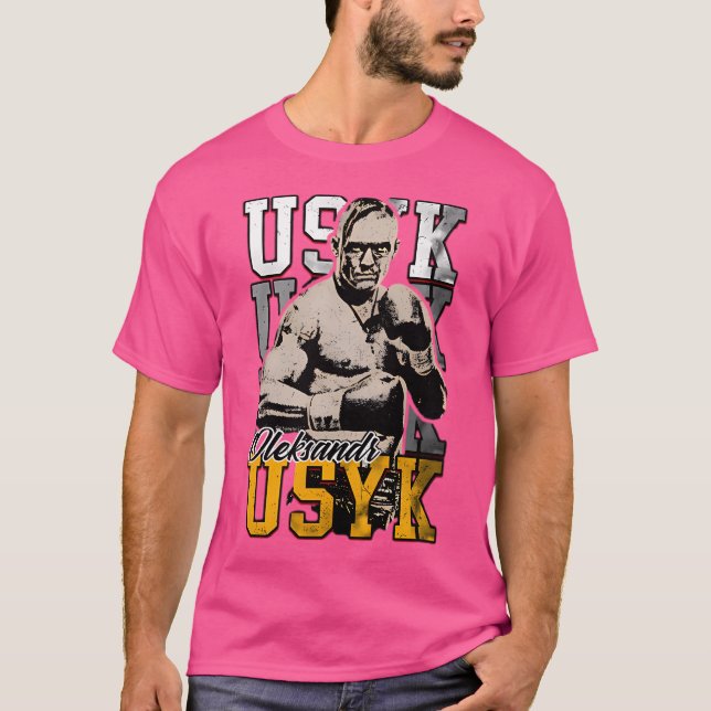 T-shirt Oleksandr Usyk Ukraine Boxer Mon Âme Appartient À  (Devant)
