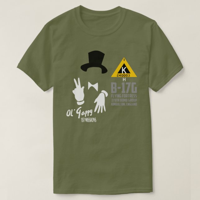 T-shirt Ol'Gappy B-17 (Design devant)