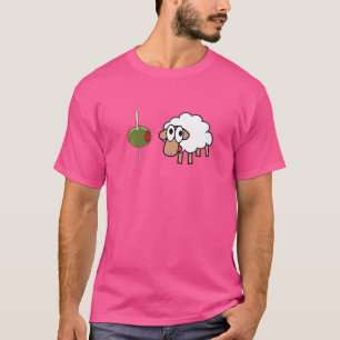 T-shirt Olive Ewe Punny Je t'aime