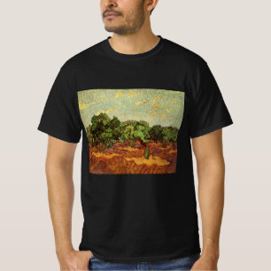 T-shirt Olive Grove, ciel bleu pâle par Vincent van Gogh