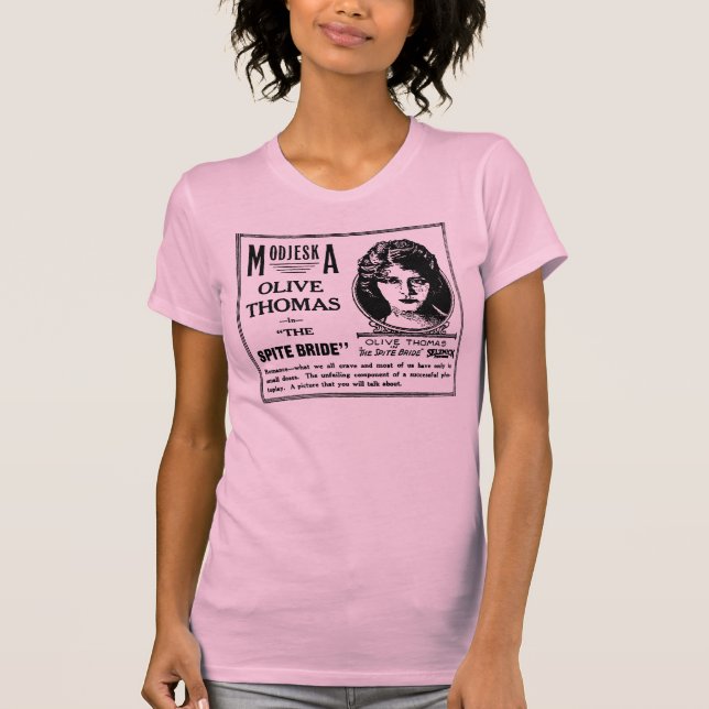 T-shirt Olive Thomas L'Épouse 1919 (Devant)