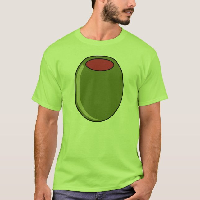 T-shirt Olive verte (Devant)