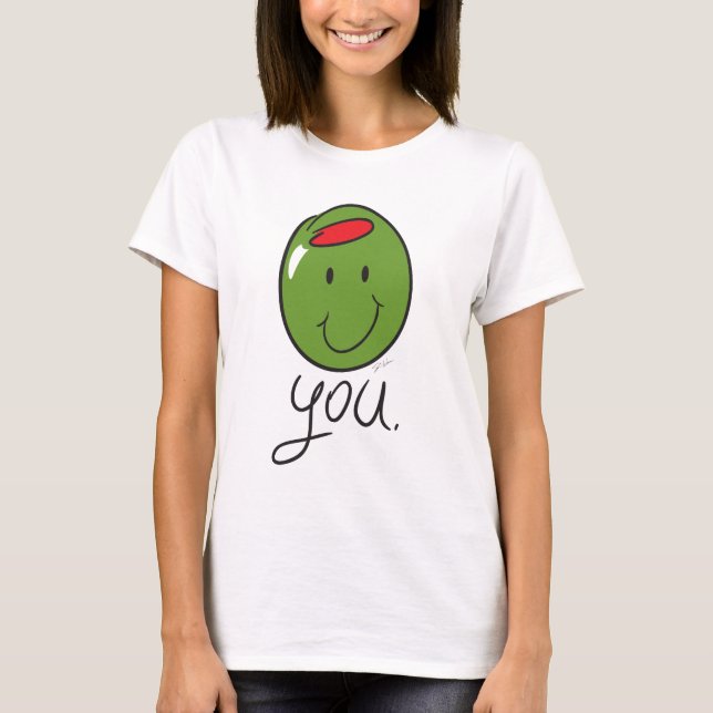 T-shirt Olive vous (Devant)