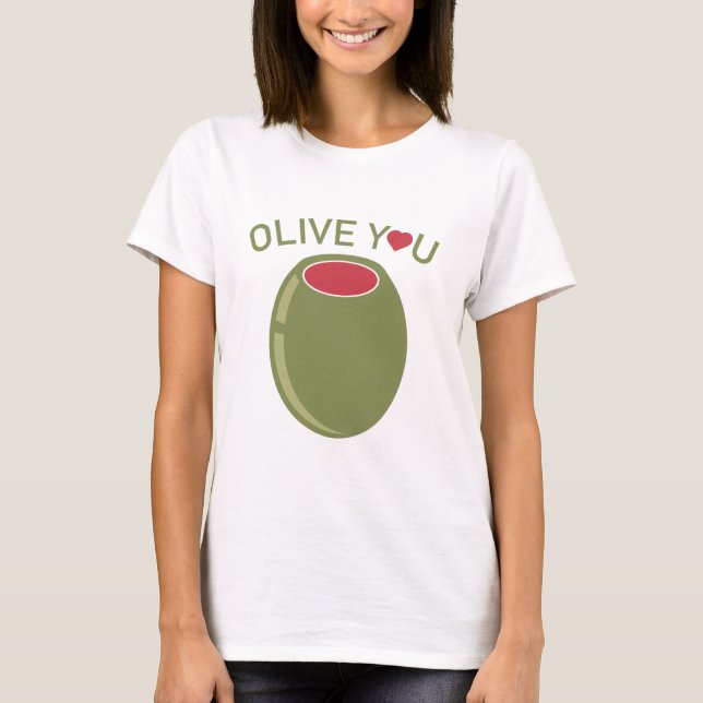 T-shirt Olive You (Devant)