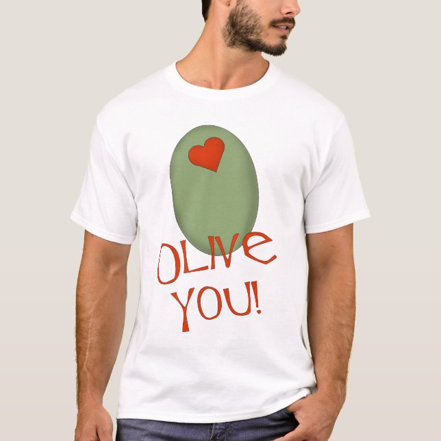 T-shirt Olive You (Devant)