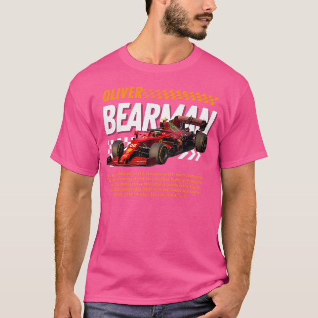 T-shirt Oliver Bearman (Devant)