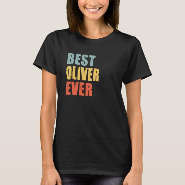 T-shirt Oliver Best Ever Oliver (Devant)