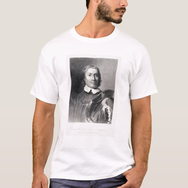 T-shirt Oliver Cromwell, seigneur Protector de (Devant)
