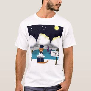 T-shirt Oliver La Loutre Patine sur la Rivière