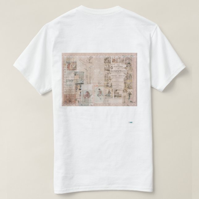 T-shirt Oliver Pink – Dos  (Design dos)