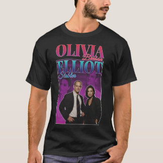 T-shirt Olivia Benson &amp ; Vi inspiré d'Elliot Stabler 9