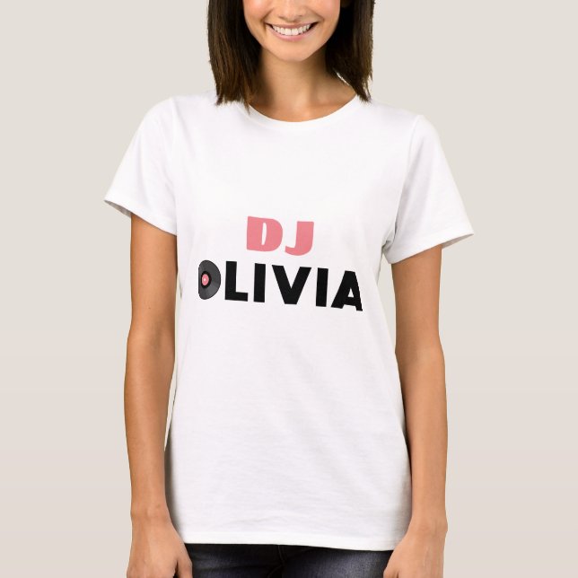 T-shirt Olivia DJ (Devant)