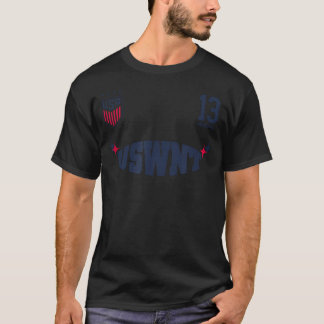 T-shirt Olivia Moultrie 13 Blanche Équipe nationale fémini