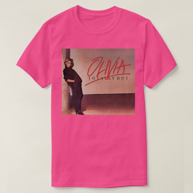 T-shirt Olivia NewtonJohn Album totalement chaud (Design devant)