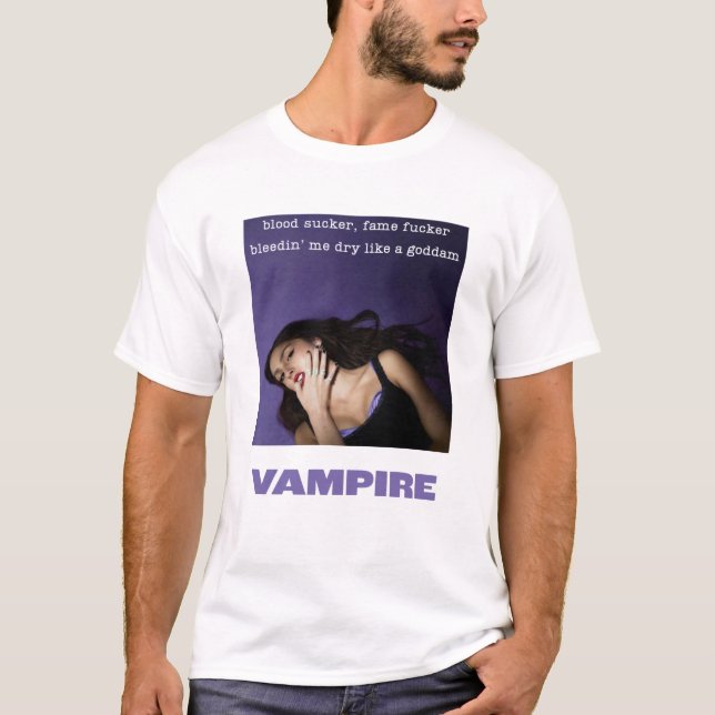 T-shirt Olivia Rodrigo Chemise Homme (Devant)