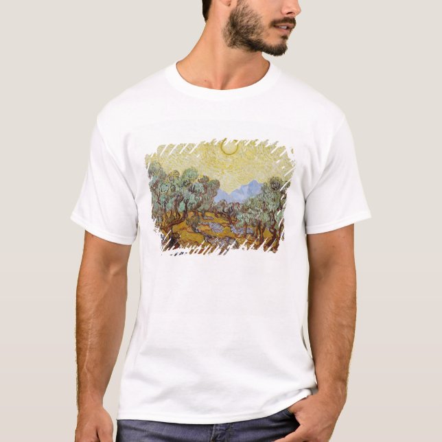T-shirt Oliviers de Vincent van Gogh |, 1889 (Devant)