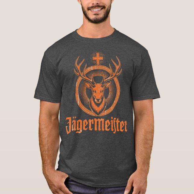 T-shirt OLLIJ JAGERMEISTER RÉtro ALCOOLIQUE (Devant)