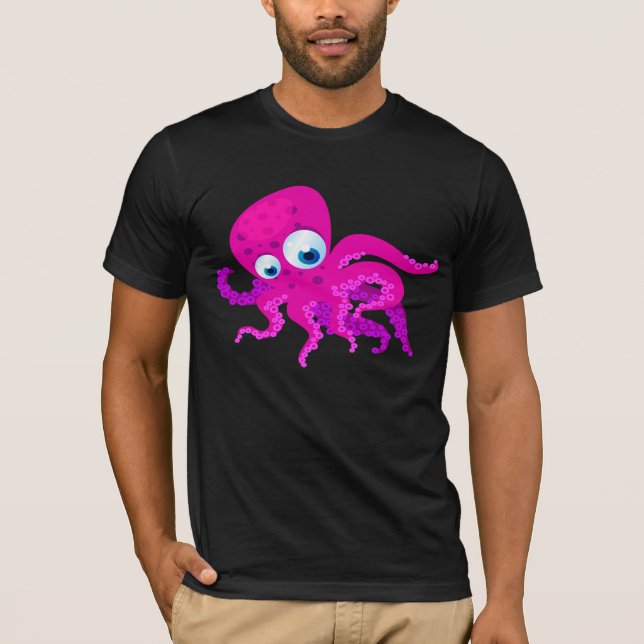 T-shirt Olly le poulpe (Devant)