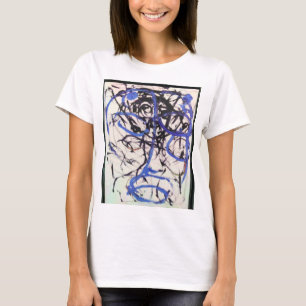 T-shirt Olmec Head Abstrait Jeff Hankamer Artjunkhaus Art