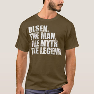 T-shirt Olsen Nom de famille Olsen nom de famille Olsen no